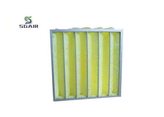G3 Aluminium Bag Filter 99,97% dengan Area Media Besar Dan Kapasitas Tahan debu