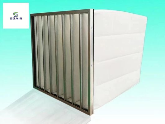Filter Pembersih Udara G4 Bag Nonwoven Serat Sintetis Untuk Asupan Udara