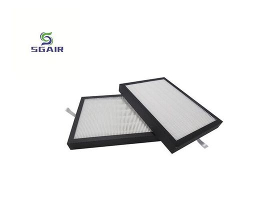 Umur Panjang 592mm Air Conditioning Hepa Filter Berat Ringan