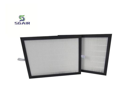 490mm F8 Flat Cell Panel Filter, Hepa Filter Di AC Untuk Pabrik Farmasi