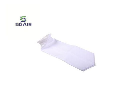 1.9mm Polyester Nonwoven Dust Bag Filter, Kantong Filter Suhu Tinggi