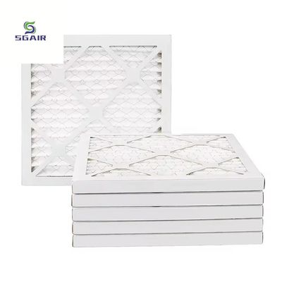 Filter Udara HVAC Ventilasi Untuk G4 F5 F6 F7 F8 F9 MERV 4 6 8 11 12 13 16