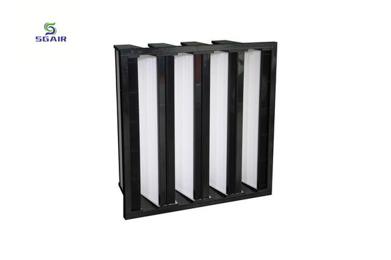 Efisiensi Filtrasi Tinggi Filter Udara Pleated F9 12x24x12 Untuk Ruang Bersih