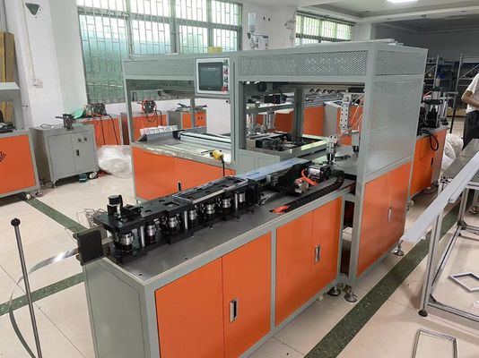 T17 Pengelolaan Tanpa Awak Filter Kantong Mesin Pembentuk Kerangka Internal 220V 5.5KW