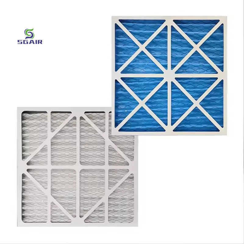 99.99% HVAC Air Filter anti korosi yang dapat digunakan kembali untuk penanganan udara