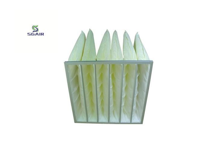 F6 Ultrasonic Sealing Aluminium Bag Filter Hidup yang panjang