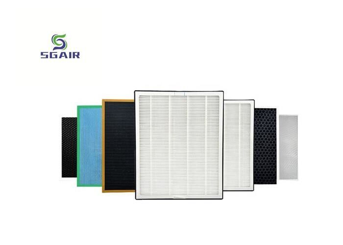 PP PF HEPA Air Purifier Filter 0.3um 99.97% untuk Rumah Tangga