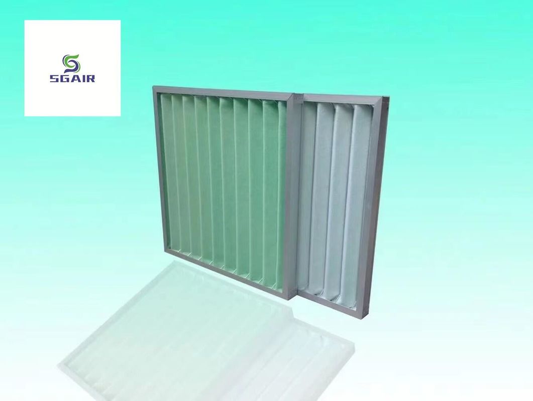 Sistem HVAC Serat poliester G4 Pembersih Udara Filter Bisa dicuci
