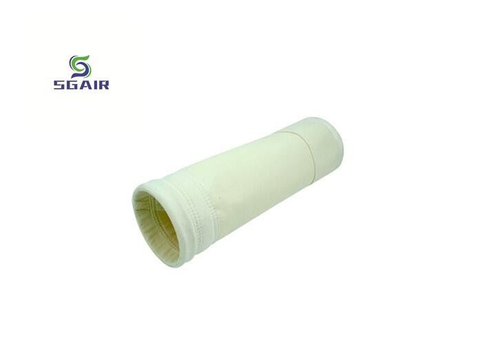 Anti-statis PTFE 60% Filter Bag Dust Collector Bag House Mudah Untuk Membersihkan