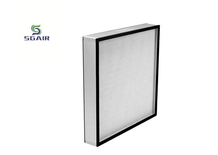 Resistensi Suhu Kertas Mikrofiber Pusat AC Hepa Filter Untuk Asma
