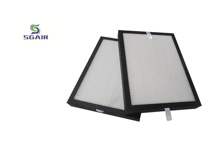 Rintangan rendah 0.97m2 AC Hepa Filter Alloy Aluminium