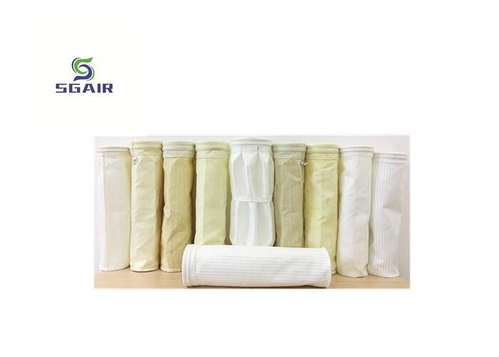 Resistensi lentur Anti-statis 1μM Filter kantong debu Anti Abrasion