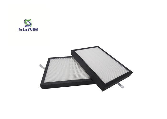 Umur Panjang 592mm Air Conditioning Hepa Filter Berat Ringan