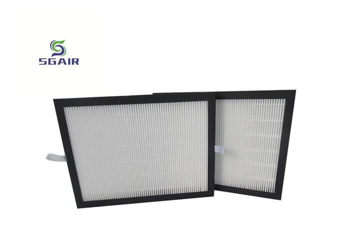 490mm F8 Flat Cell Panel Filter, Hepa Filter Di AC Untuk Pabrik Farmasi