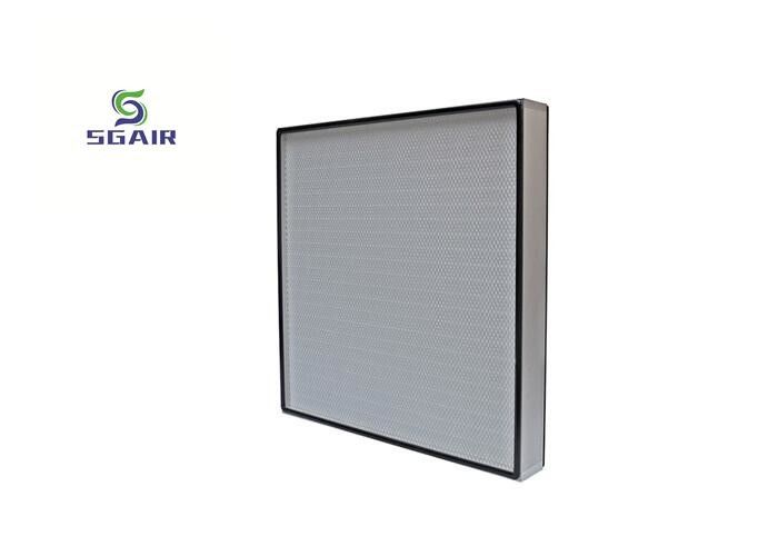 Aluminium Inventori Besar 50pa AC Hepa Filter, Panel Filter