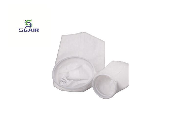 Filter kantong industri Pengumpul debu 55%-95% Ketebalan 1,7-2,8mm