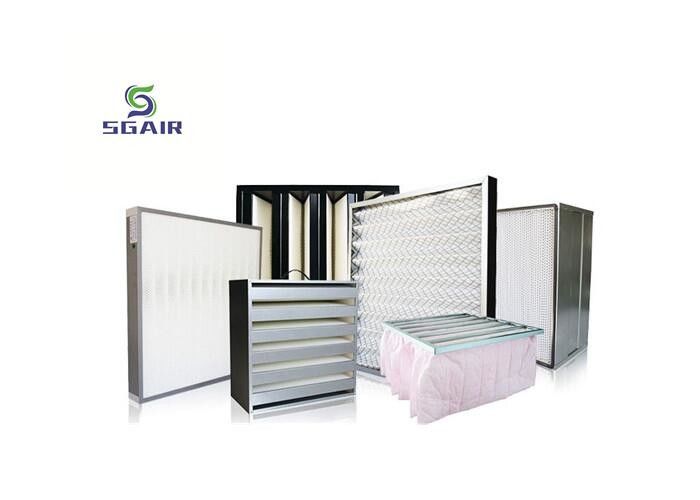 Sertifikat CE Industri H14 Hepa Penggantian Filter Udara Untuk Hotel