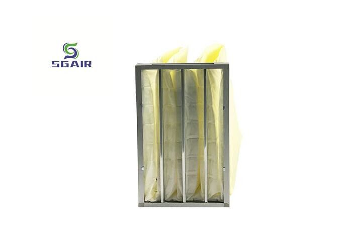 Efisiensi G3 sampai F9 Hepa Bag Air Filter Bisa dicuci Untuk AC Pusat