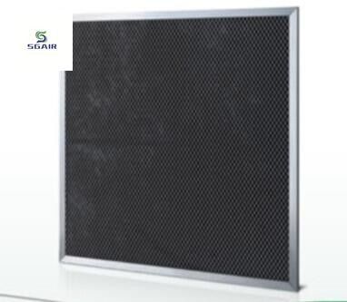 Baja Galvanis Karbon Aktif Papan Filter Udara Frame Dan Grid Dapat Digunakan Kembali