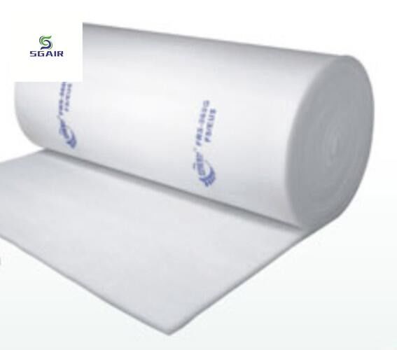 Penghapusan debu Media Filter / Filter langit-langit untuk Spray Booth