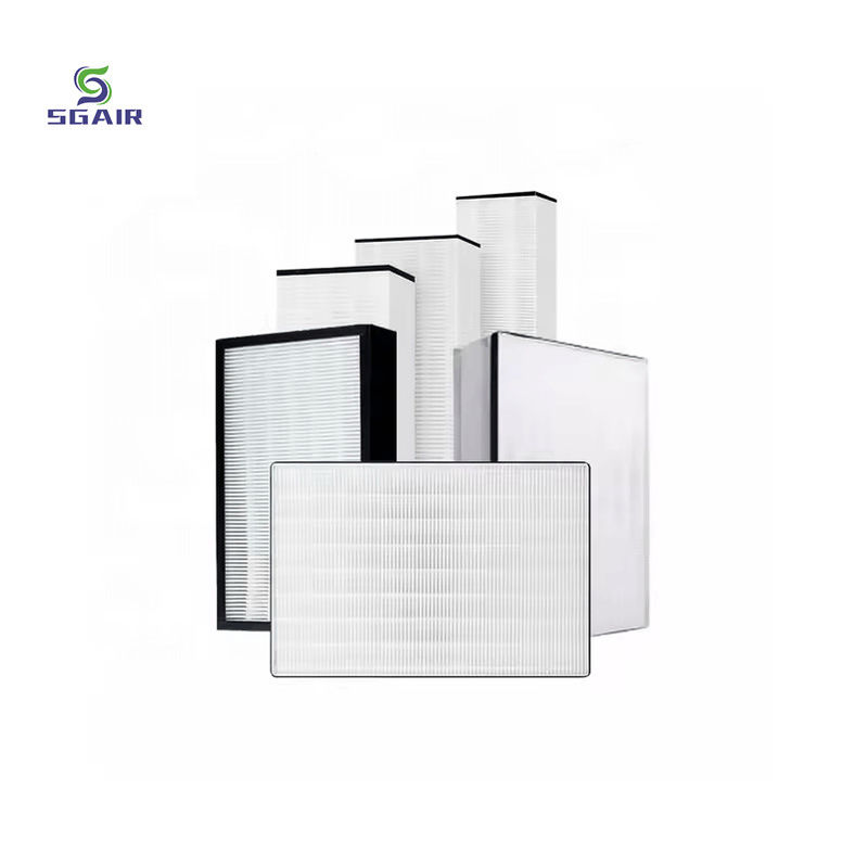 Aluminium Frame G4 Hepa Filter Untuk AC System 200pa