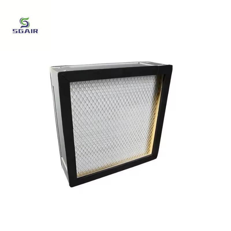 Filtrasi Efisiensi Tinggi Filter Udara Suhu Tinggi Anti Korosi