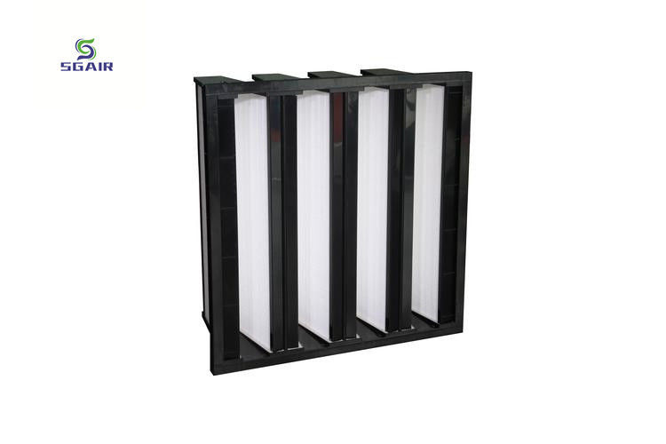 Efisiensi Filtrasi Tinggi Filter Udara Pleated F9 12x24x12 Untuk Ruang Bersih