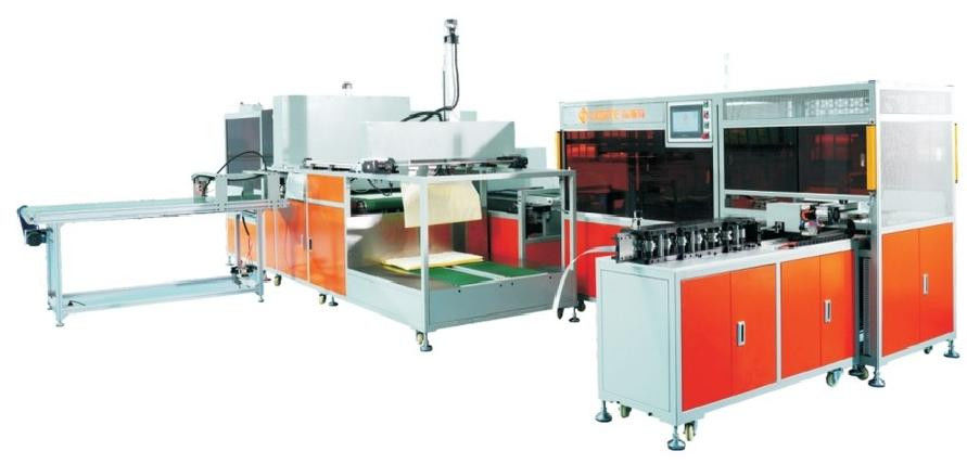 380V Peralatan Produksi Filter Otomatis / Mesin pembuatan kantong filter