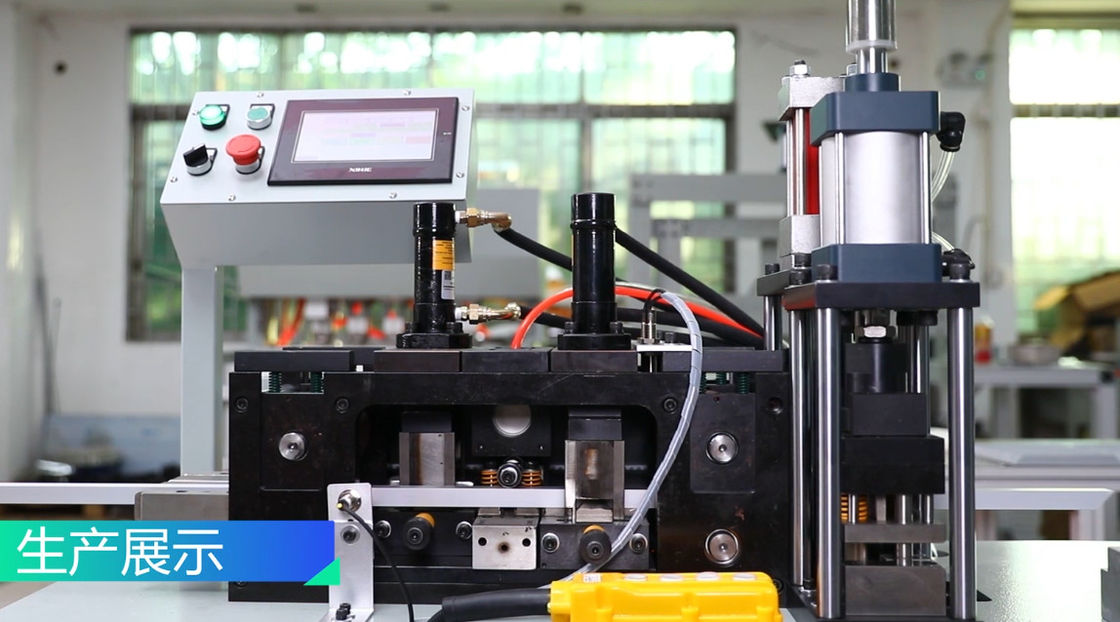 Aluminium Profil Filter Frame Eksternal Corner Cutting Machine 380V