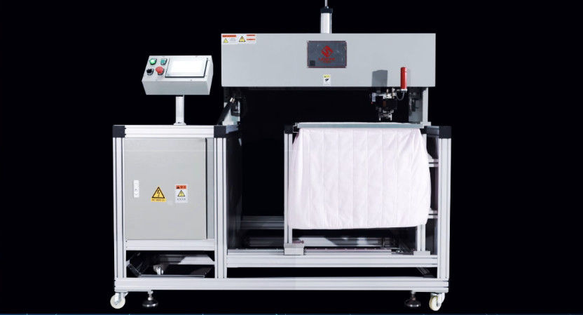 380V 7Pa Semi Otomatis Riveting Mesin Untuk Filter saku