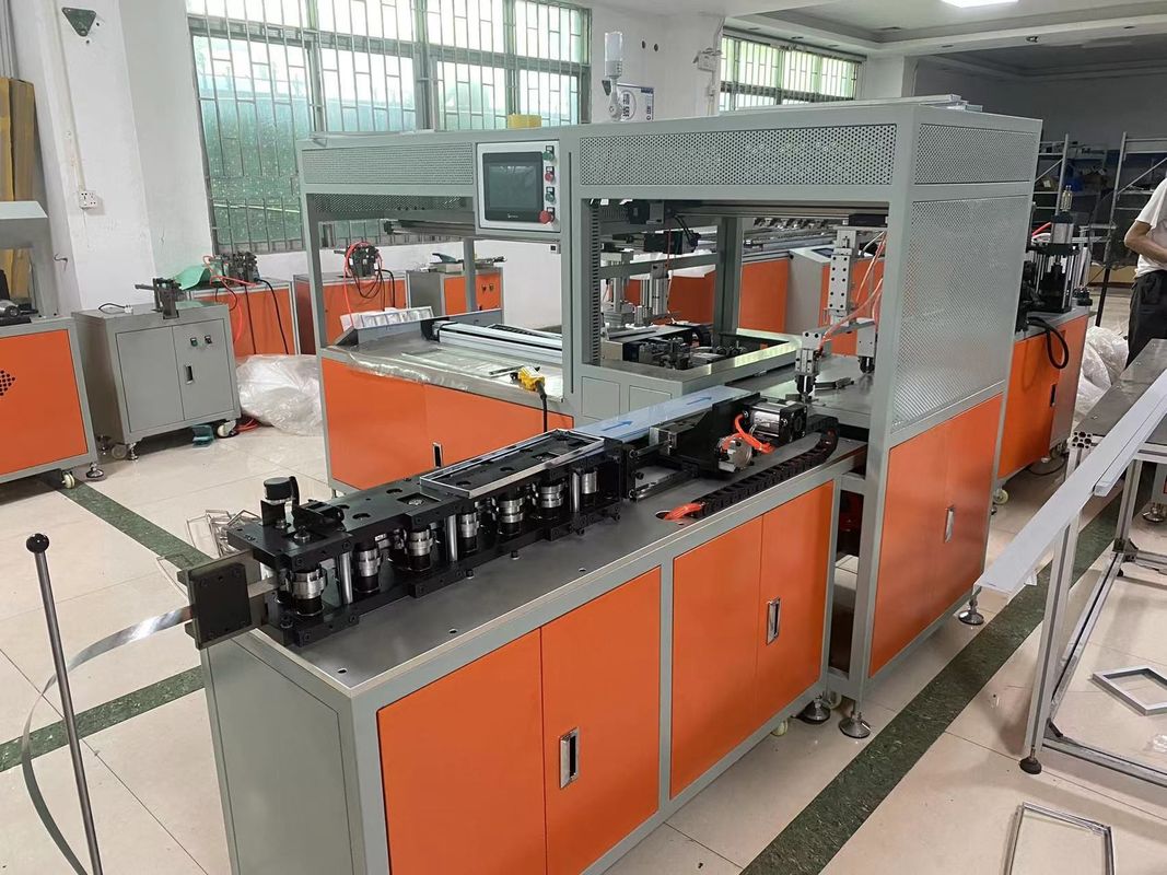 T17 Pengelolaan Tanpa Awak Filter Kantong Mesin Pembentuk Kerangka Internal 220V 5.5KW